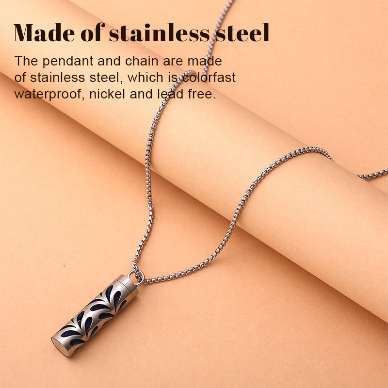 Aromatherapy Cutout Necklace Perfume Diffuser