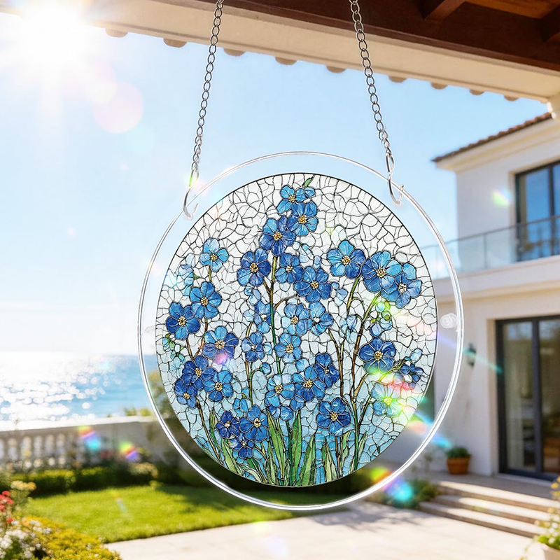 Acrylic Jigsaw Puzzle Suncatcher Window Hanging