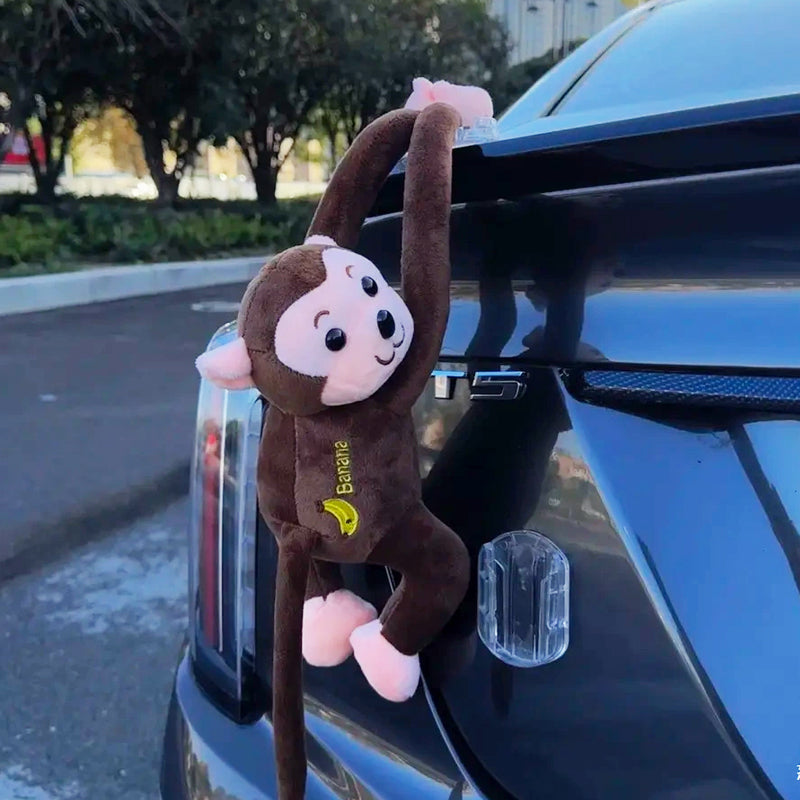 Car Exterior Long Arm Monkey Hanging Ornament
