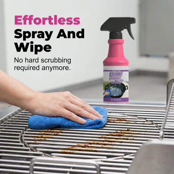 🌞Summer Hot Sale 🌿Fast-Acting Heavy-Duty Grill Degreaser Spray