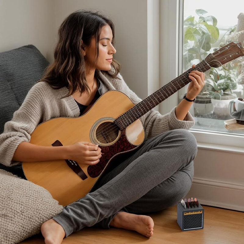 Mini Guitar Amp Pick Holder