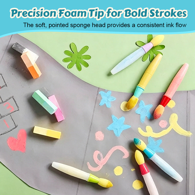 🎨 Chalk Paintbrush Set: The World Is Your Canvas!