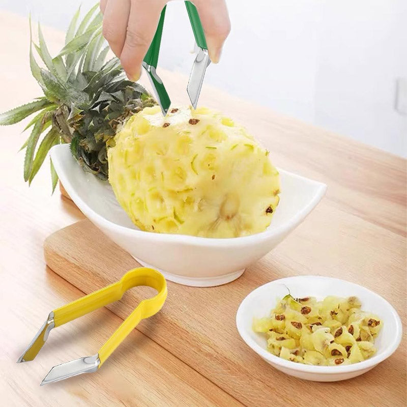🍓Strawberry and pineapple stem removal tweezers🍍——your kitchen assistant!