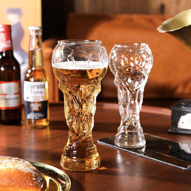 Hercules Football Glass