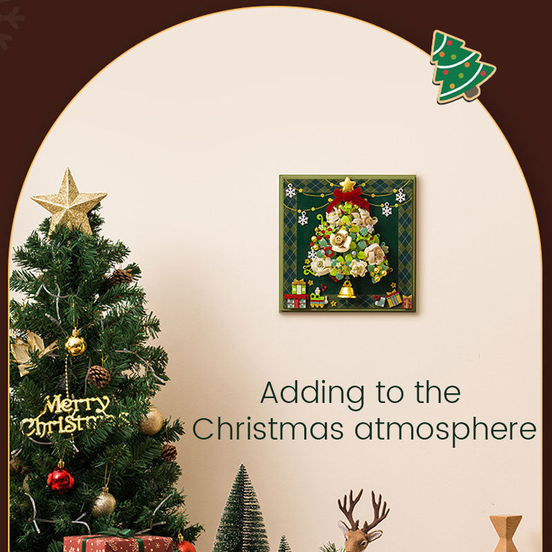 Glowing Christmas Tree Photo Frame