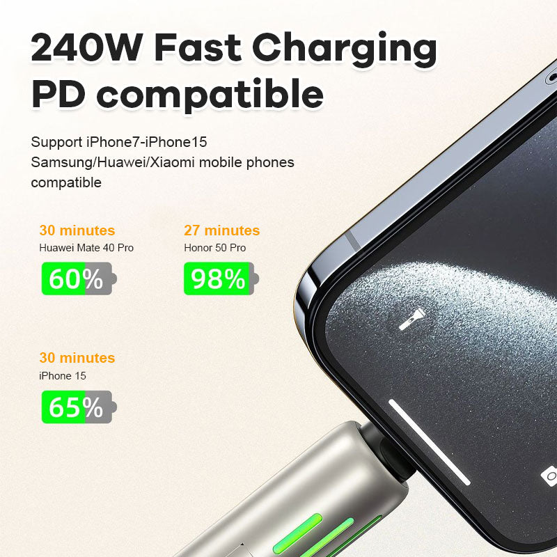Four-In-One Fast Charging Data Cable