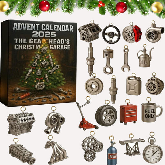 Gearhead’s Christmas Garage Advent Calendar 2025 🔧🎄🚗