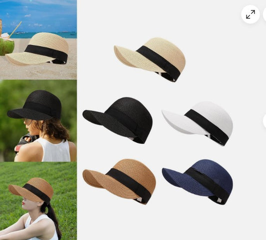 Summer Beach Sun Hat Fashion Wide Brim Hat