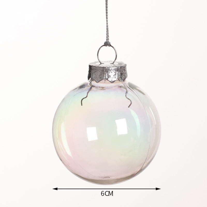 🎄 Clear Christmas Ornament Balls
