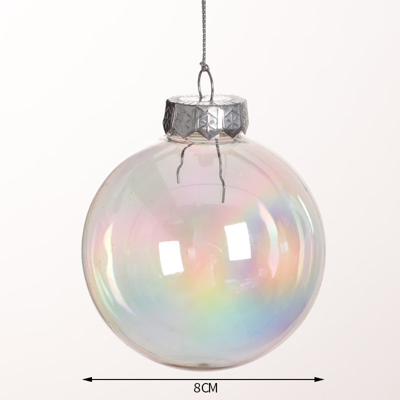 🎄 Clear Christmas Ornament Balls