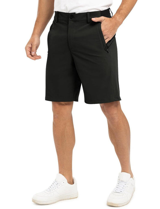 Men's Stretch Quick Dry Casual Work Golf Shorts, Five-Point Shorts