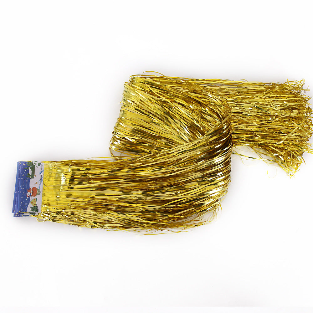 🎈 Metallic Balloon Tinsel Fringe - Suitable for birthday party backdrop decorations and wedding scene setup