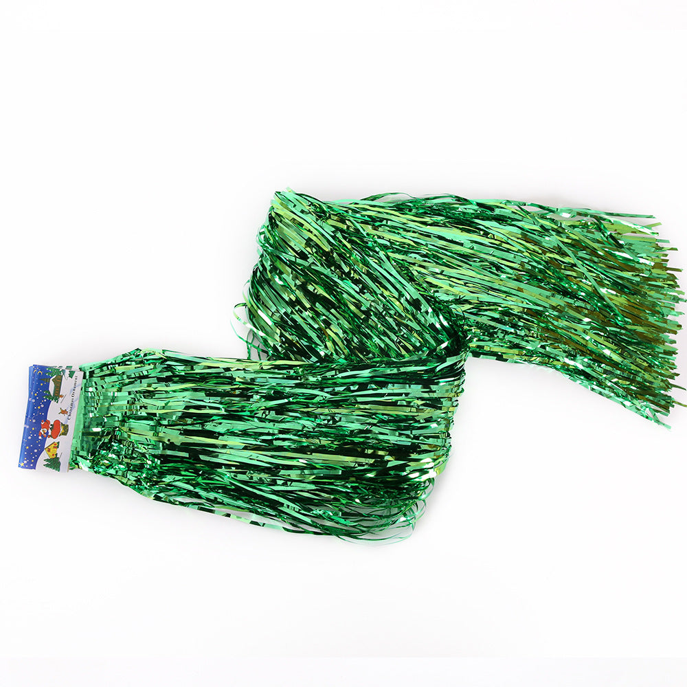 🎈 Metallic Balloon Tinsel Fringe - Suitable for birthday party backdrop decorations and wedding scene setup