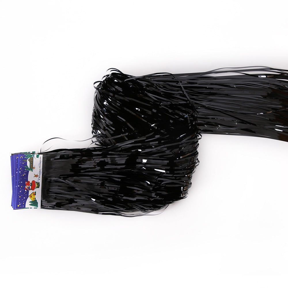 🎈 Metallic Balloon Tinsel Fringe - Suitable for birthday party backdrop decorations and wedding scene setup
