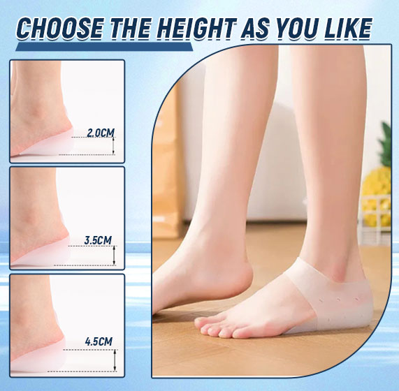 👣 Invisible Height-Enhancing Insoles · Stay Confident
