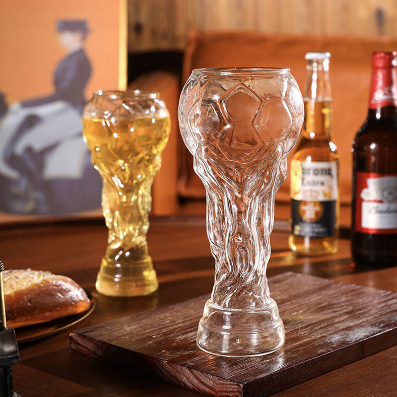 Hercules Football Glass