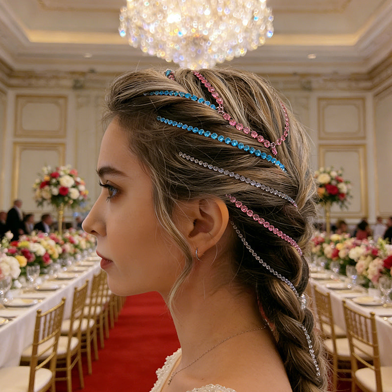 Hair Bling Chain Stickers