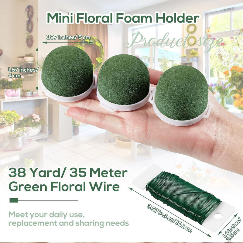 Mini Wine Bottle Floral Foam Holder