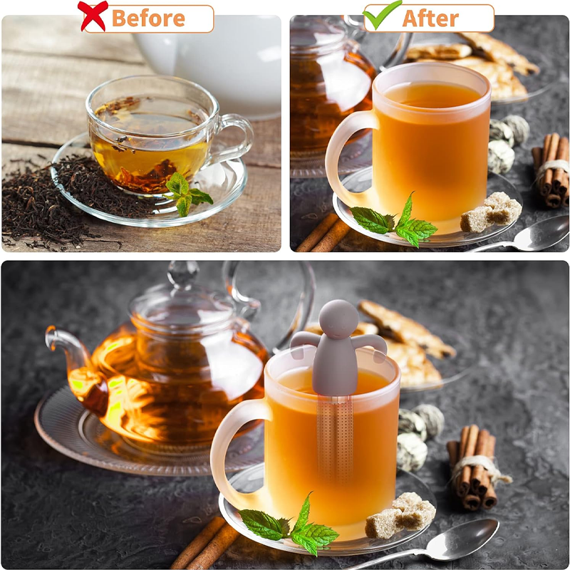 New Human-Shaped Tea Filter