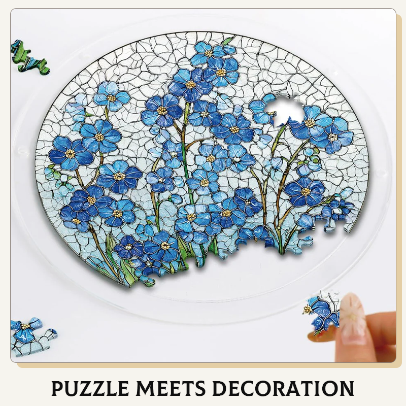 Acrylic Jigsaw Puzzle Suncatcher Window Hanging
