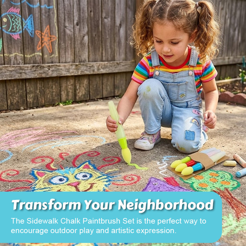🎨 Chalk Paintbrush Set: The World Is Your Canvas!