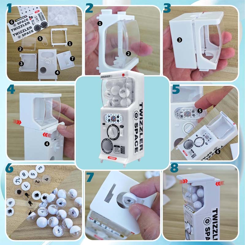 🎁 Mini Capsule Toy Machine（Color is random）