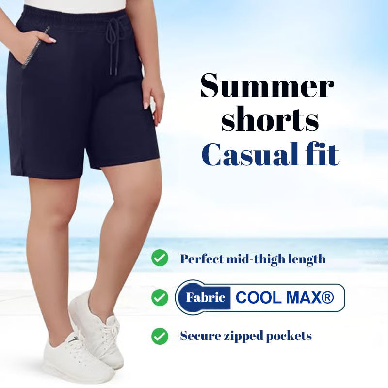 ⌛This week's special offer🧊Keeps you cool all sommaren❄️🩳Fast-drying stretch shorts made of ice silk