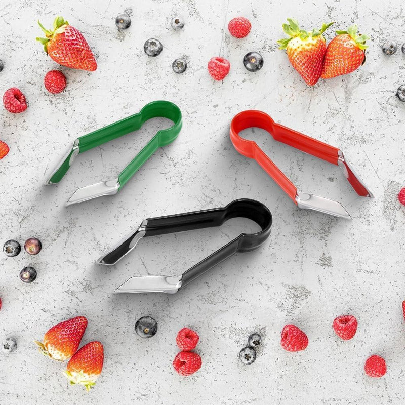 🍓Strawberry and pineapple stem removal tweezers🍍——your kitchen assistant!