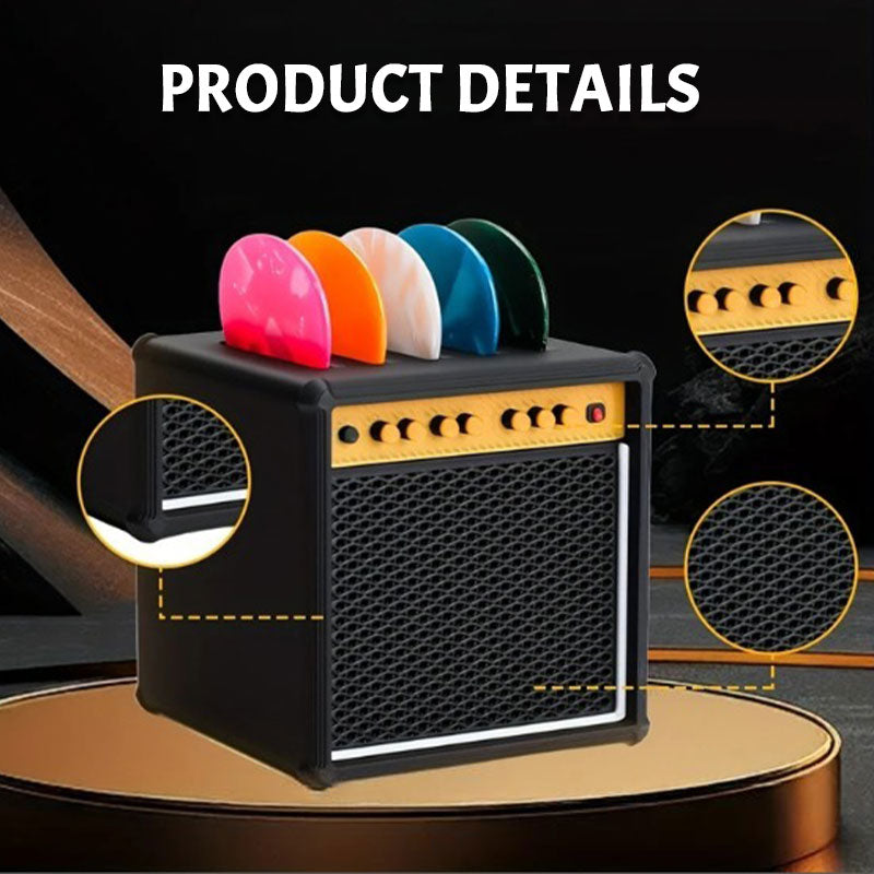 Mini Guitar Amp Pick Holder
