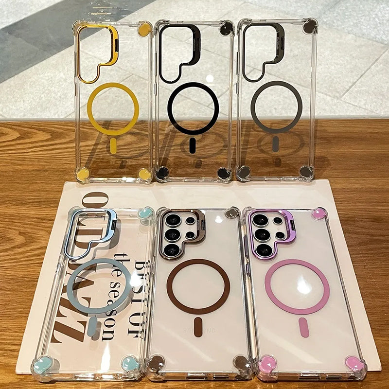 🔥 360° Shockproof Magnetic Stand Case