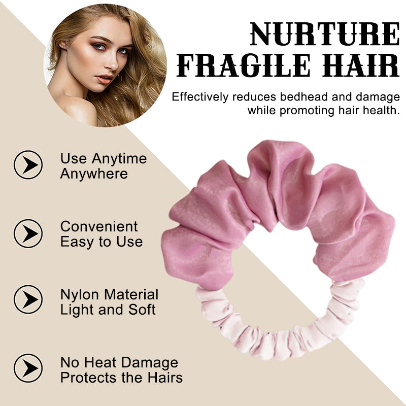 🌙 Lazy Sleep Hair Curler · Wake Up with Goddess Waves