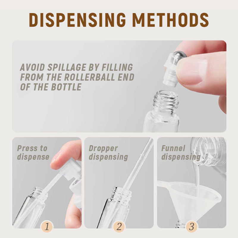Double-Headed Dual-Purpose Roller Spray Bottle