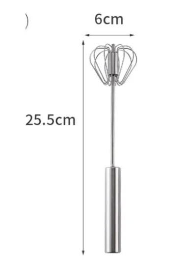 🔥Last Day Promotion-49%OFF - Stainless Steel Semi-Automatic Whisk