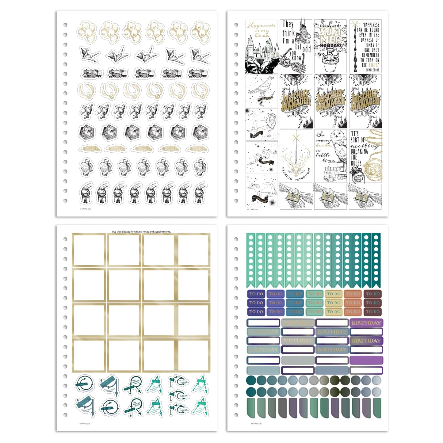 Waiting for the Night 2026 Weekly Planner