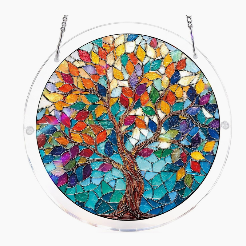 Acrylic Jigsaw Puzzle Suncatcher Window Hanging