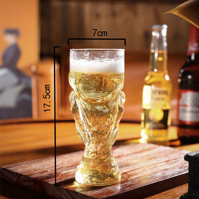 Hercules Football Glass