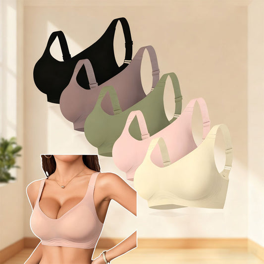 Seamless and Wire-Free Sports Bra in Large Size