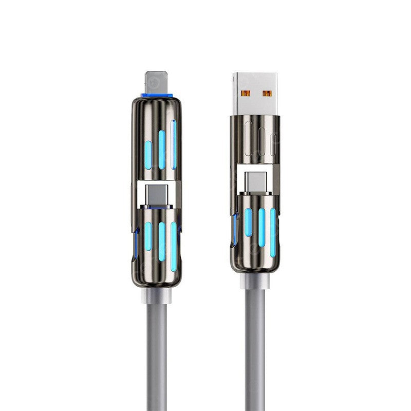 Four-In-One Fast Charging Data Cable