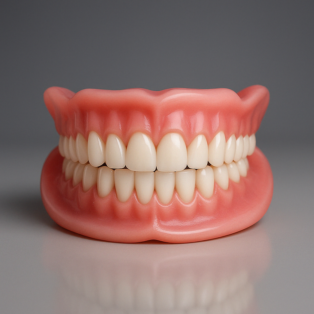 Custom-made functional dentures. Boost your confidence. ✨
