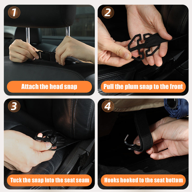 Car Seat Back Storage Table