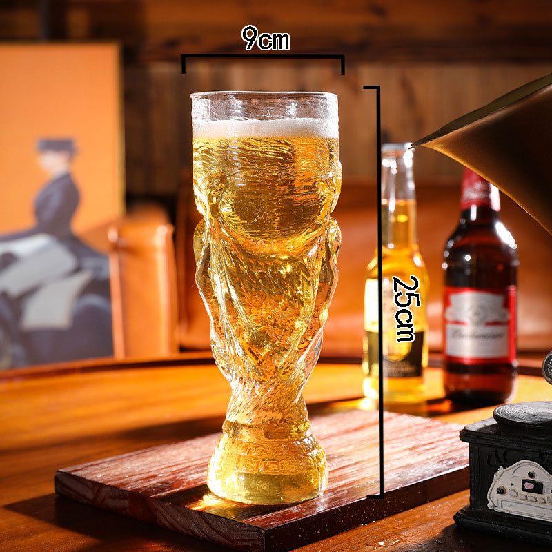 Hercules Football Glass