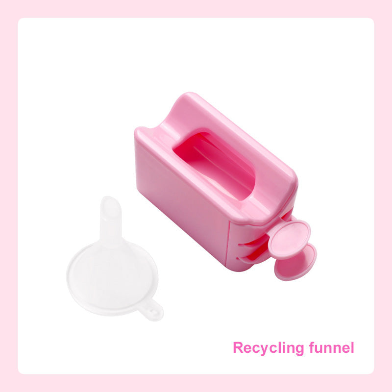 Nail Art Powder Recycling Box