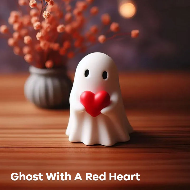 🎃 Halloween Cute White Ghost Decor
