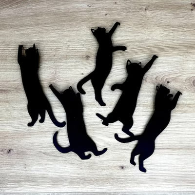 🏆Last Day 49% Off🔥😹5Pcs Metal Cat bookmark
