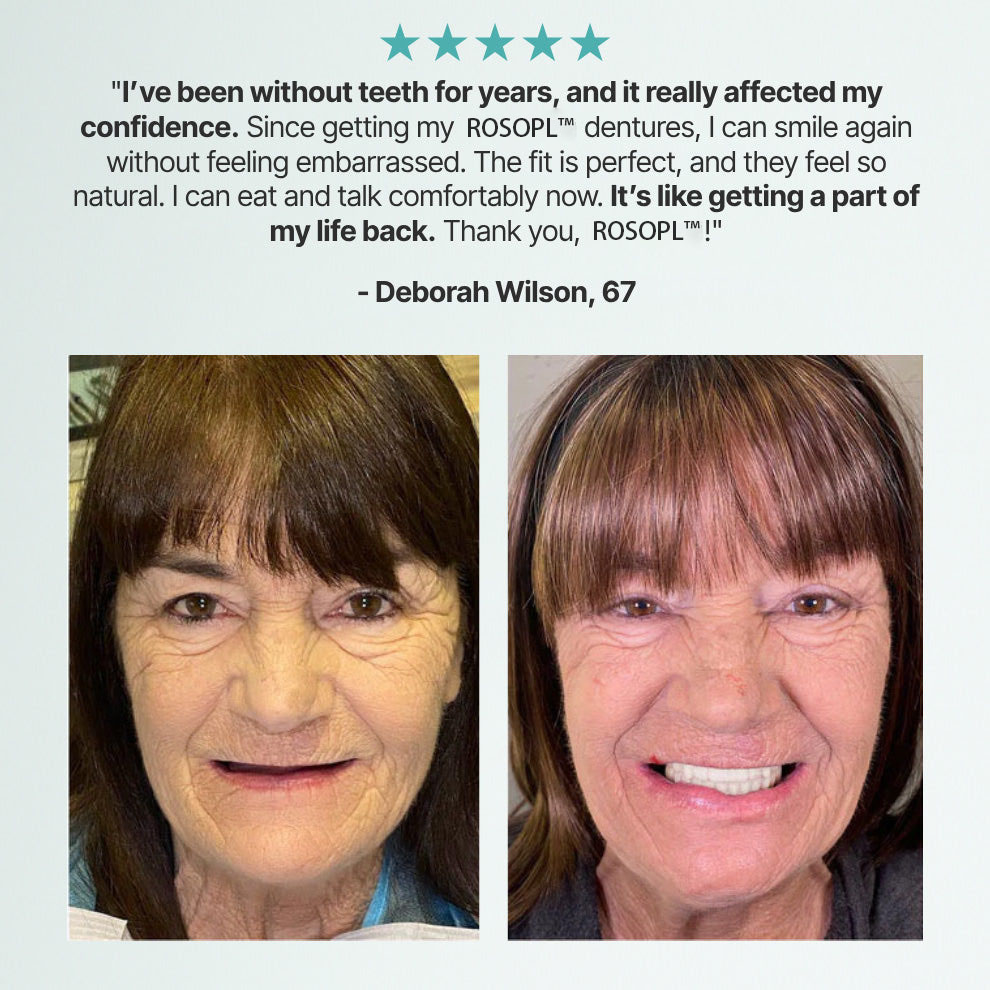 Custom-made functional dentures. Boost your confidence. ✨