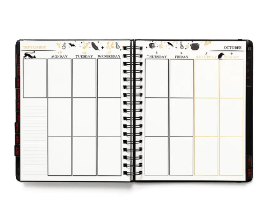 Waiting for the Night 2026 Weekly Planner