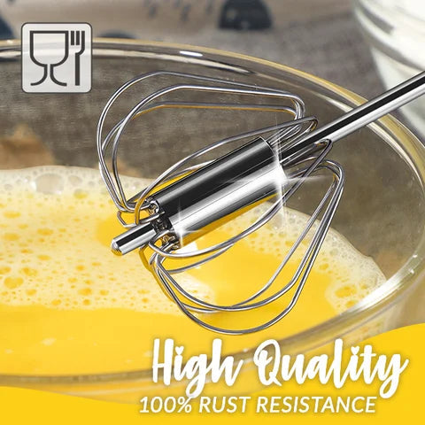 🔥Last Day Promotion-49%OFF - Stainless Steel Semi-Automatic Whisk