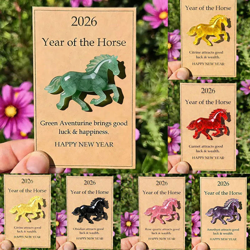 🐎🍀 Lucky Green Horse – ✨ Symbolizing strength and new beginnings (2026)