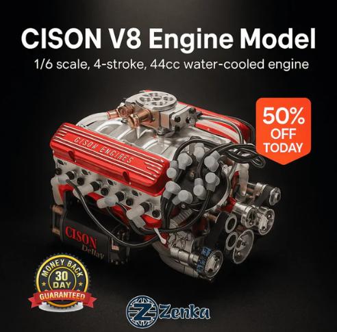 🔥 Model Building Kits For Small-Block V8 Ohv Petrol Engines