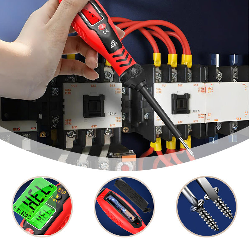 ✍️⚡ Intelligent non-contact voltage tester - The best tool for electricians💡
